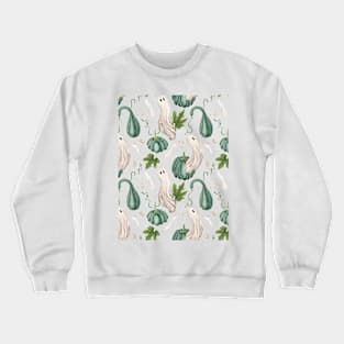 Ghosts on the Pumpkin Patch Crewneck Sweatshirt